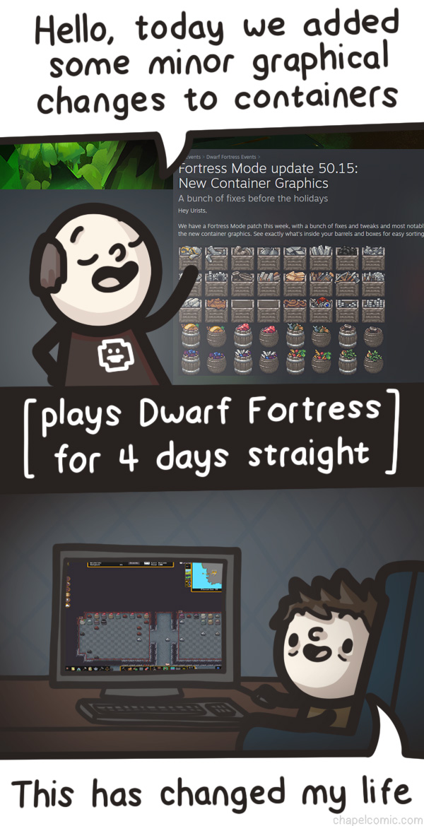 Dwarf Fortress - Big updates