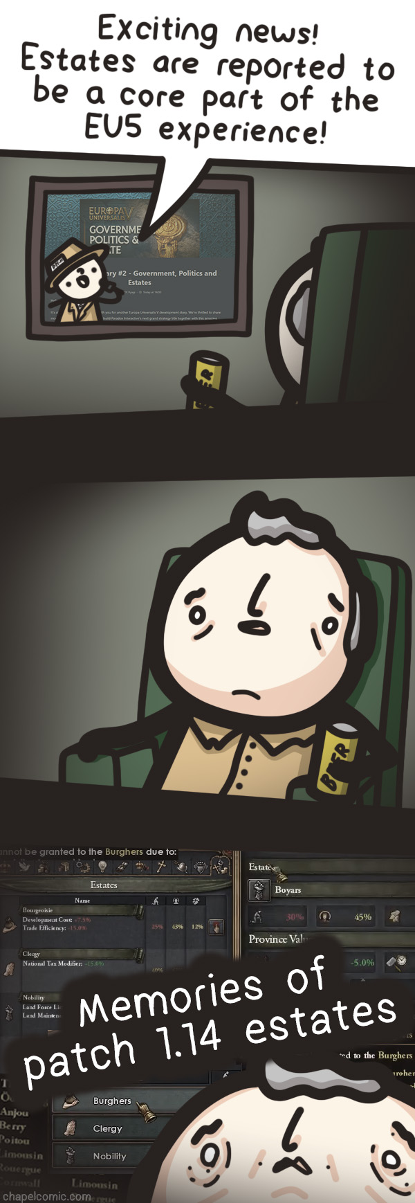 Europa Universalis 5 - Estate memories